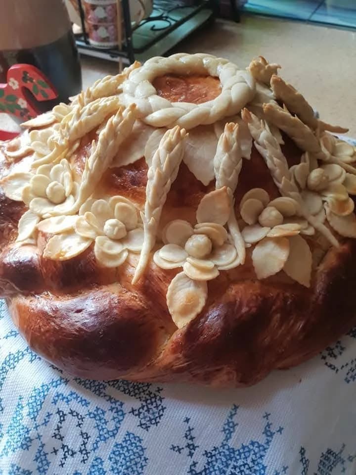 Christening bread